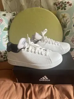 adidas スニーカー ホワイトアドバンコート迷彩柄のサムネイル
