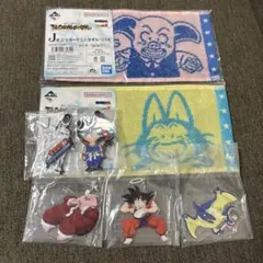 一番くじ ドラゴンボール G賞 アクリルスタンド H賞 ラバーチャーム タオル
