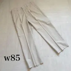 メンズスラックス　ベージュ　メンズパンツ　ウエスト85