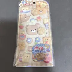 新品未開封 もちプニューステッカー くま 肉球