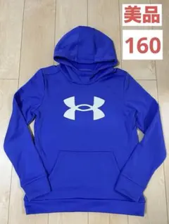 Under Armour パープル フード付きパーカー 160