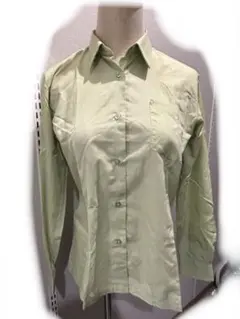 シャツ 薄黄緑