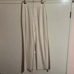 ZARA エクリュ ワイドパンツ XS