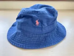 Polo Ralph Lauren ラルフローレン　ネイビー ハット　50cm