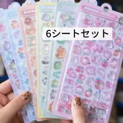 BONBON DROP 6シートセット キャラクターシール新品未使用
