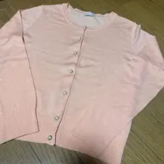 パールボタン　カーディガン　M