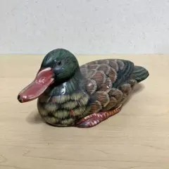アヒル　鳥　鴨　アンティーク　小物入れ　銅　duck love アヒル 鳥 鴨 アンティーク 小物入れ 銅 duck love - メルカリ