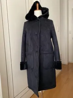 ユナイテッドアローズ　ビューティ&ユース　ムートン　スウェード　コート