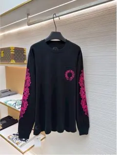 Chrome Hearts ロングスリーブTシャツ ブラックのサムネイル
