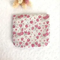 №1401　リバティ　アシュッテッド(08R)　ガーゼハンカチ