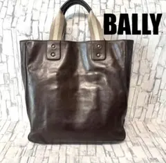 BALLY トートバッグ バリー TENIRO レザー　革　ブラウン　2way