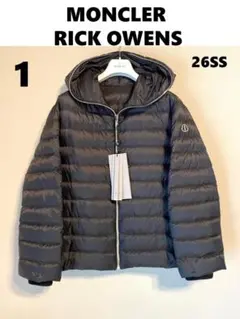26SS【新品】MONCLER RICK OWENS ショートダウンジャケット1のサムネイル