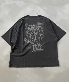 Perushu ヴィンテージライクグラフィックTシャツ