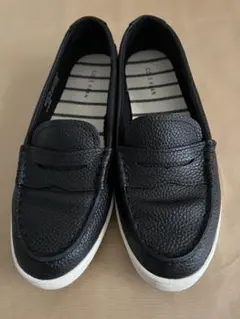 コールハーン　ナンタケット　ペニー　ブラックレザー ローファー