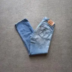 00sリーバイス501デニムパンツ32×32フィリピンヒゲ縦落クラッシュグランジ