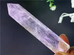 AAA級家庭円満◆天然アメジスト六角柱B88G2/47G03B
