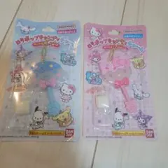 新品未使用サンリオロリポップキャンディチャーム　キティ　シナモロール