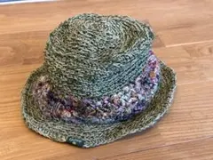 GOHEMP(ゴーヘンプ) ヘンプ混 オリーブグリーン バケットハットのサムネイル