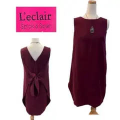 L’eclair/Spick&Span フォーマルワンピース　結婚式　リボン