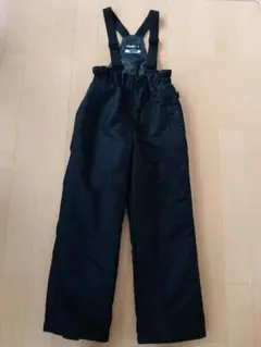 IGNIO スキーウェア スノーズボン 肩紐調整可 ブラック