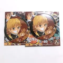 鬼滅の刃 原作 コレクション 缶バッジ 我妻善逸