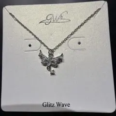 Glitz Wave バタフライモチーフ ネックレス