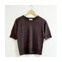 m896_IENA 美品✨2024SS フレンチリネンアンサンブルプルオーバー