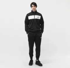 PUMA ジャージセット ブラック/ホワイト