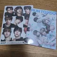 新品未開封　AHOF RUN TO YOU フォトブック　2枚