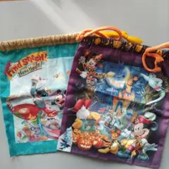 東京ディズニーランド　巾着袋セット♪