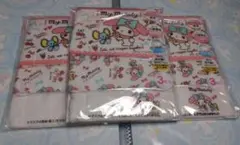 マイメロ　キティ　ドラえもんガーゼマスク １個ずつ　まとめて