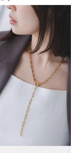 《NOBLE別注》in mood/インムード ミドルMIXチェーンネックレスのサムネイル