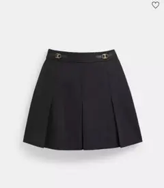 coach プリーツミニスカート