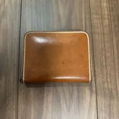 ブラウンレザー 二つ折り財布 ポーター PORTER