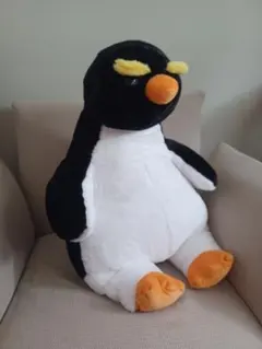 極美品　ビッグサイズ　ペンギン ぬいぐるみ 巨大　ふわふわ　抱き枕　テディベアのサムネイル