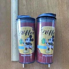 ミッキーマウス タンブラー 2個セット