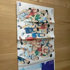 非売品】SLAM DUNKスラムダンク 新装再編版記念 ポスター A1 額縁無
