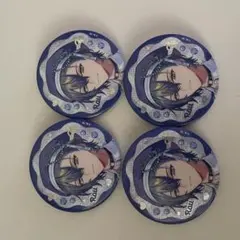 n*2様 ぎゃうるふ 小柳ロウ 缶バッジ