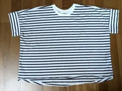 5月31日まで値下げ中☆UNIQLO ストライプ 半袖クルーネックTシャツ S