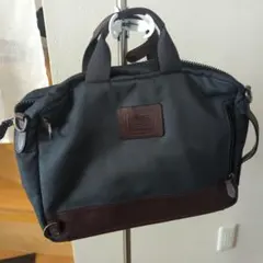 コーチ f59944 3way ビジネスバック　ネイビー　ブラウン　リュック