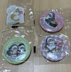 くら寿司　mofusand アクリルステッカー　缶バッジ