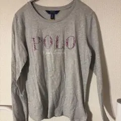 ラルフローレン 長袖Tシャツ　POLO RALPH LAUREN グレー