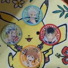 ハイキュー ココカラファイン マツキヨ　クリアステッカー日向 木兎 孤爪 星海