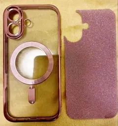 【開封済み/未使用】iPhone16ケース ローズゴールド