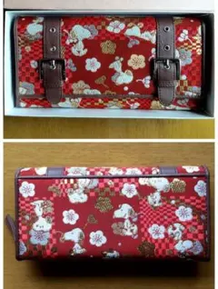 スヌーピー　長財布　和柄　財布　ウォレット