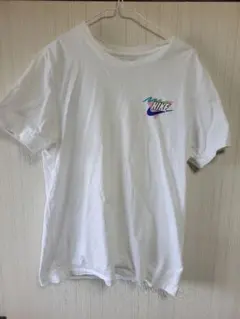 NIKE Tシャツ ホワイト プリントロゴ