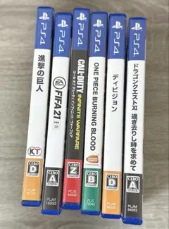 PS4ゲームソフトセット