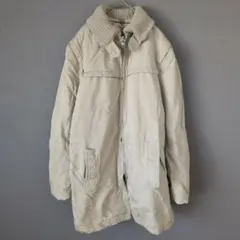一点物⭐ 【FREE】 60' ベージュ ミリタリーコート 古着 秋冬