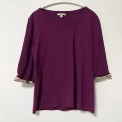 Burberry brit パープル　Tシャツ　紫