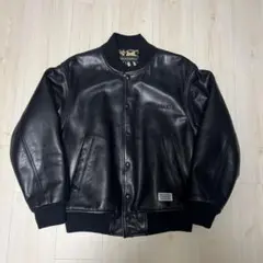 26SS ワコマリア スエードレザー トラッカージャケット 1stタイプ 黒 M